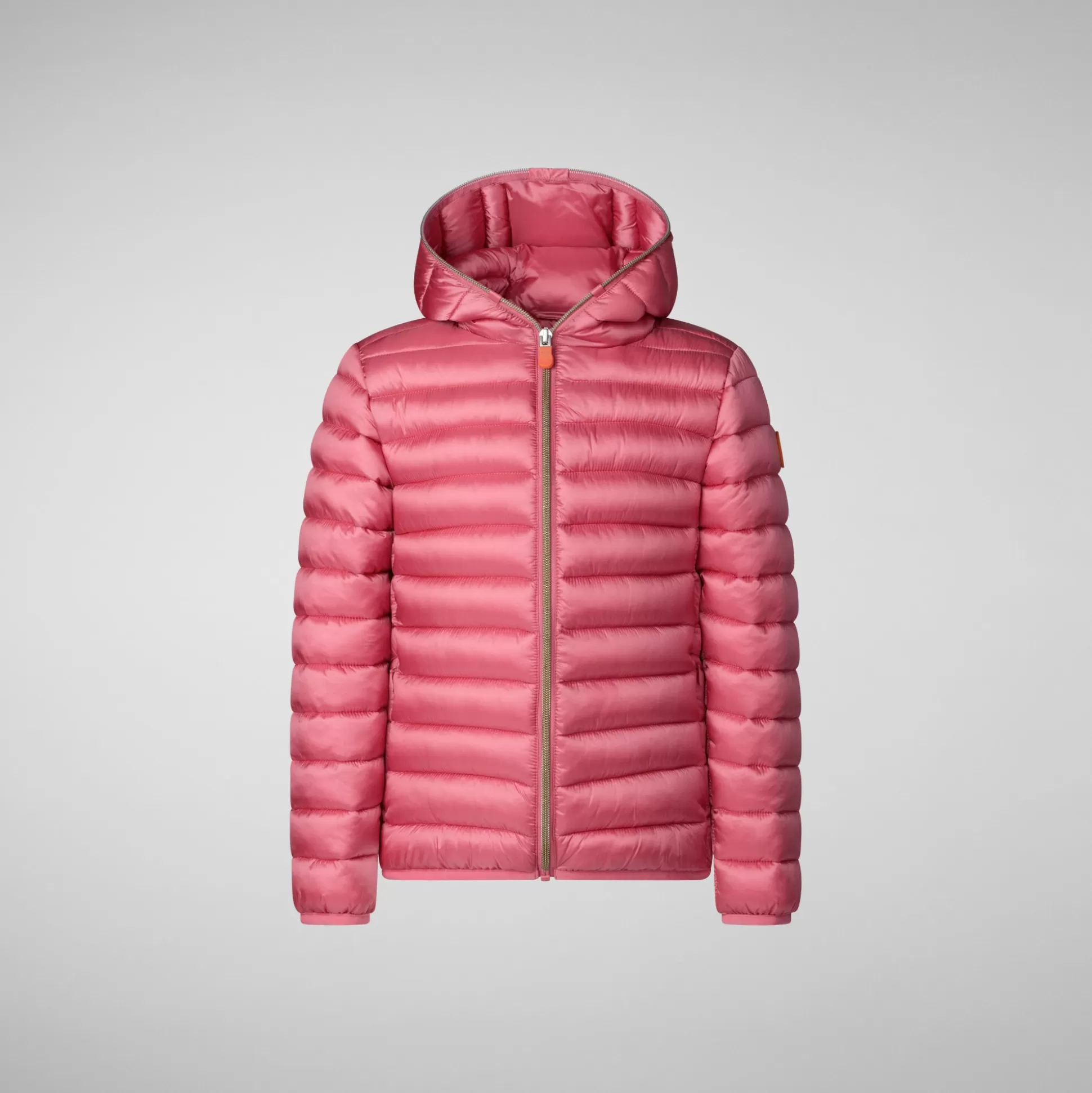 Save The Duck Girls' Iris Hooded Puffer Jacket In -Kids Animal Free Puffers