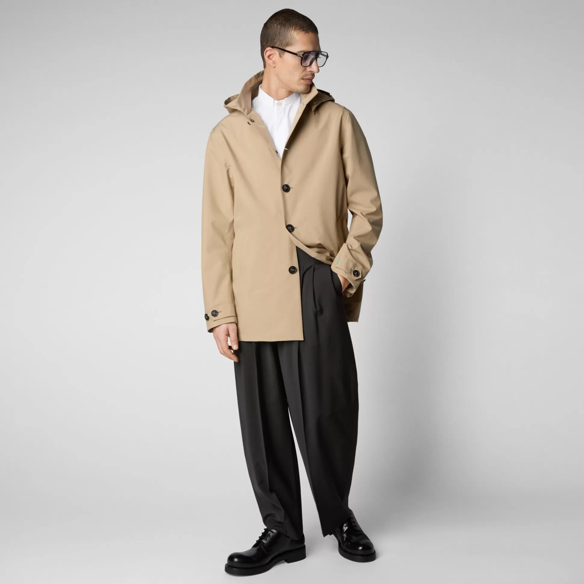 Save The Duck Men's Benjamin Coat In - Rain Jackets