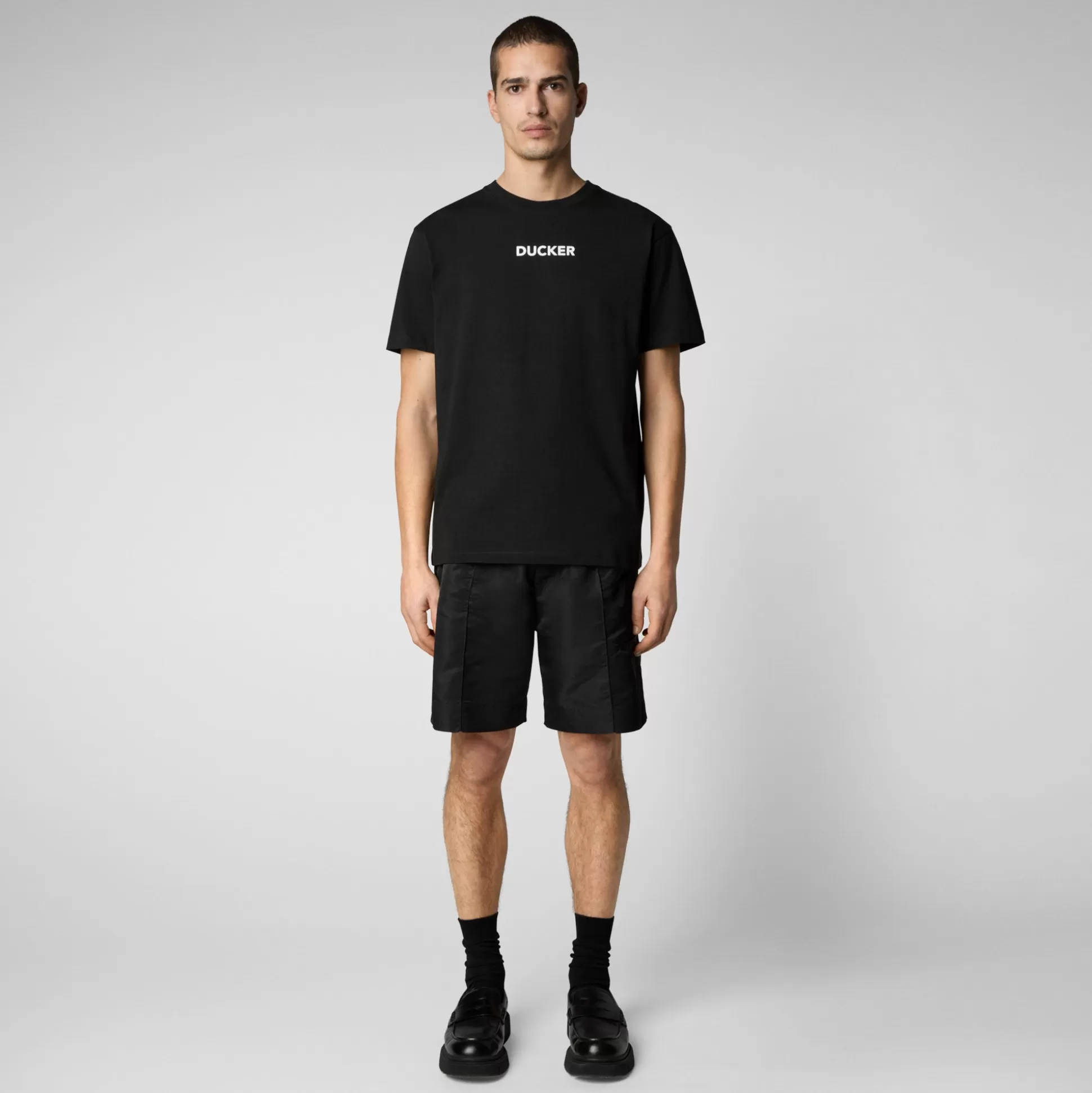 Save The Duck Men's Nalo T-Shirt In Black- Shirts & Sweatshirts