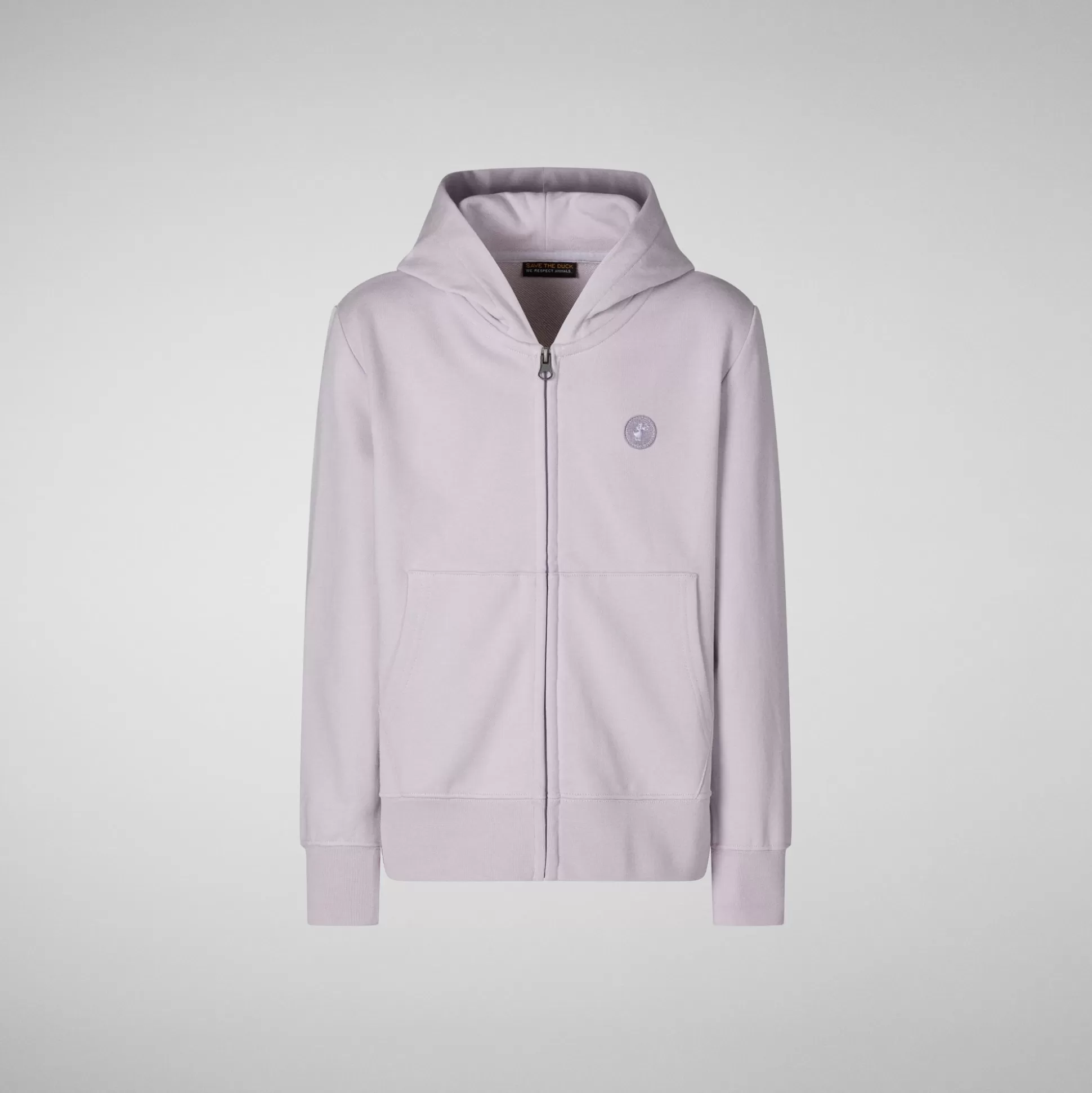 Save The Duck Unisex Kids' Gage Hoodie In Lilac-Kids/BOY Shirts & Sweatshirts | Shirts & Sweatshirts